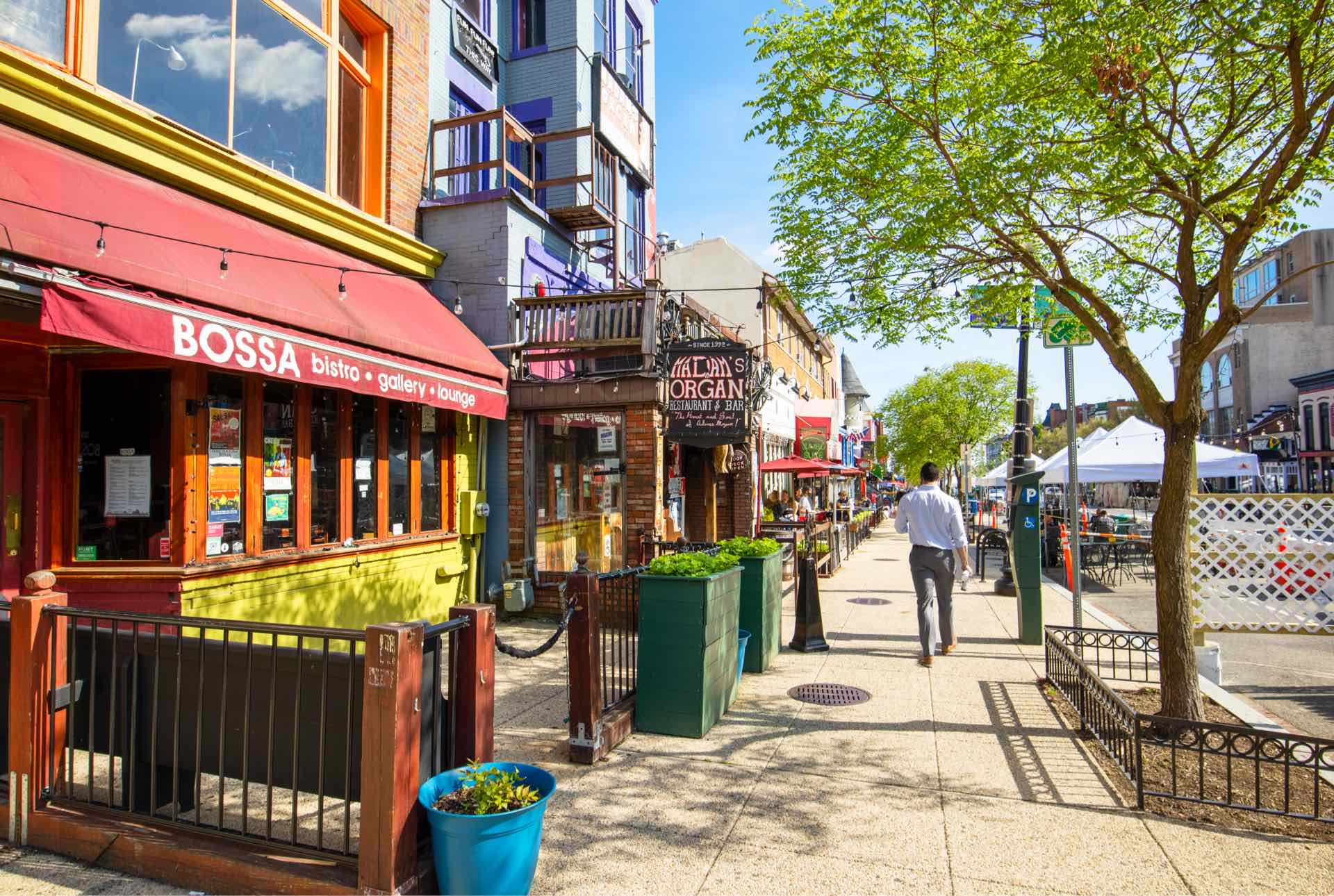 Retail, dining and entertainment in The heart of Adams Morgan 
