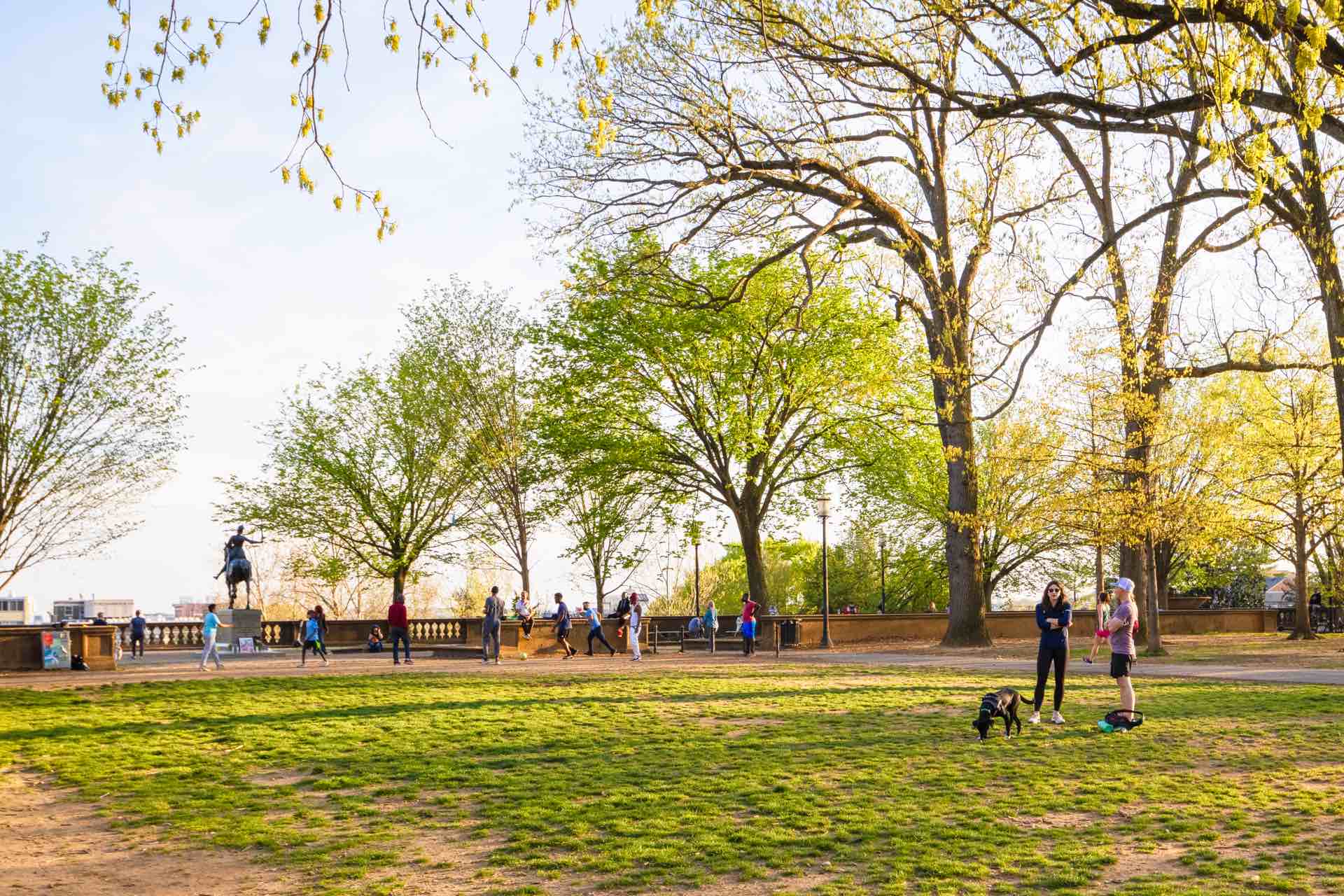 Meridian Hill Park urban preserve