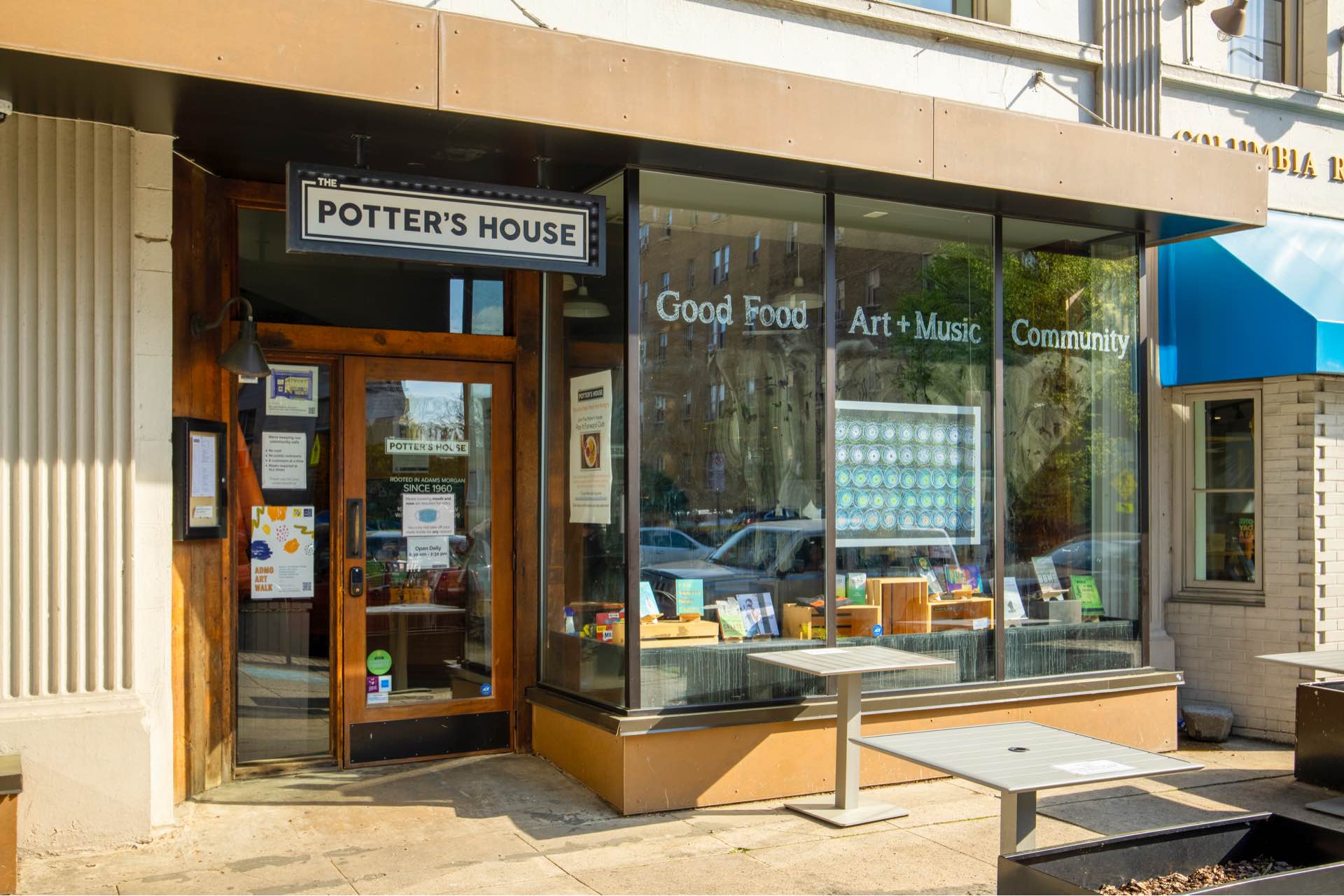 The Potter's House historic bookstore and café
