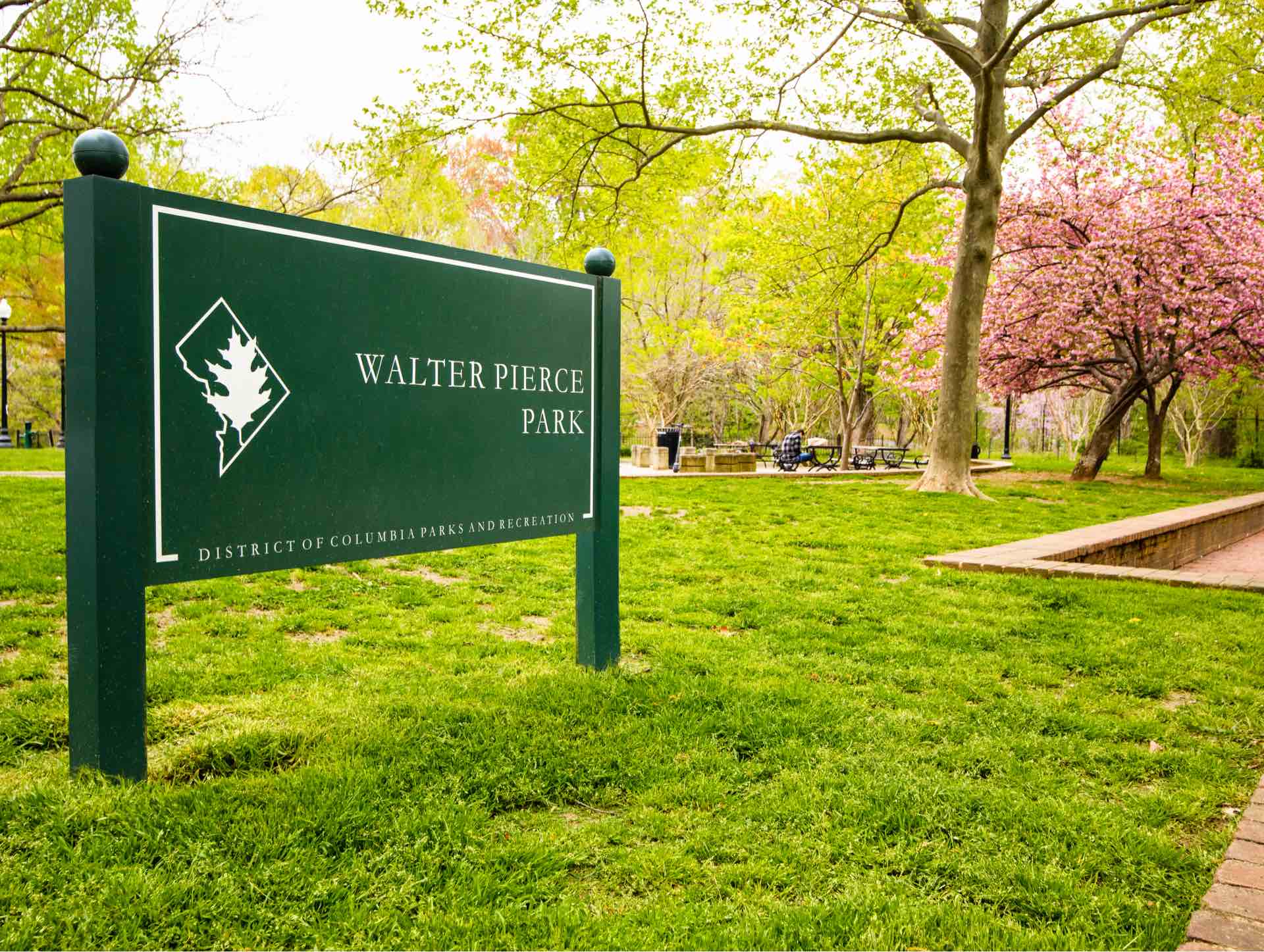 Greenspace with a community garden, playground & dog park