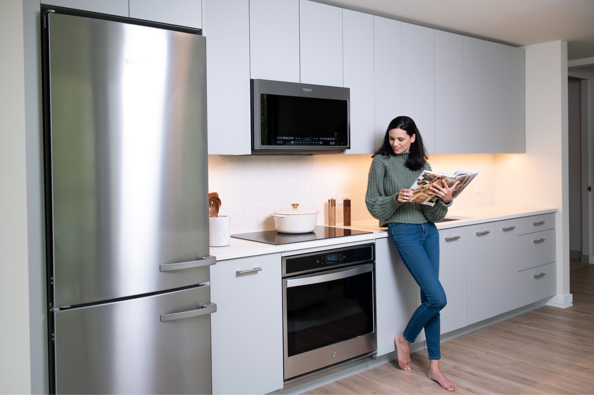 Woman in kitchen